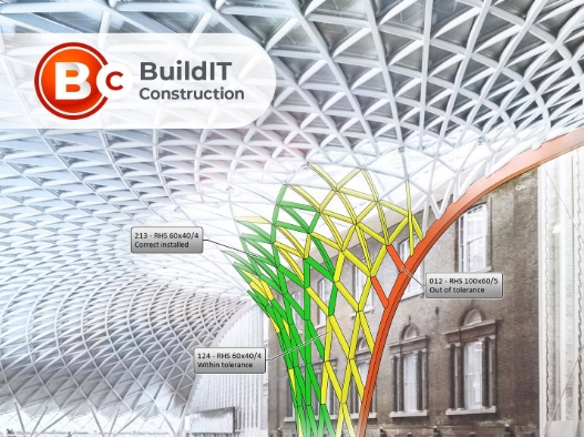 3D 스캔 설계 비교 및 시공 검측 소프트웨어 FARO BuildIT Construction